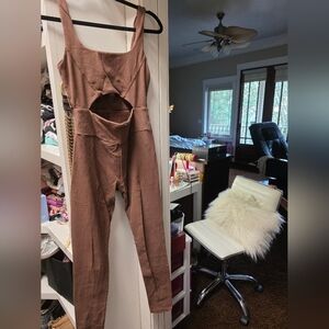 BUNDLE OF stylish Brown Jumpsuit LOT TAKE ALL 4pcs